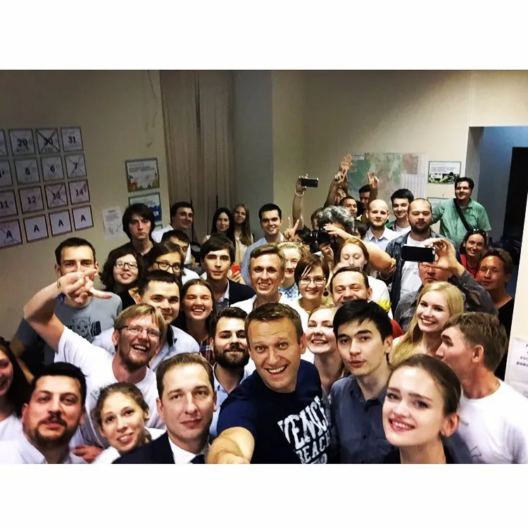 Вечеринка новосибирского штаба по-поводу окончания сбора подписей. Супер люди.…