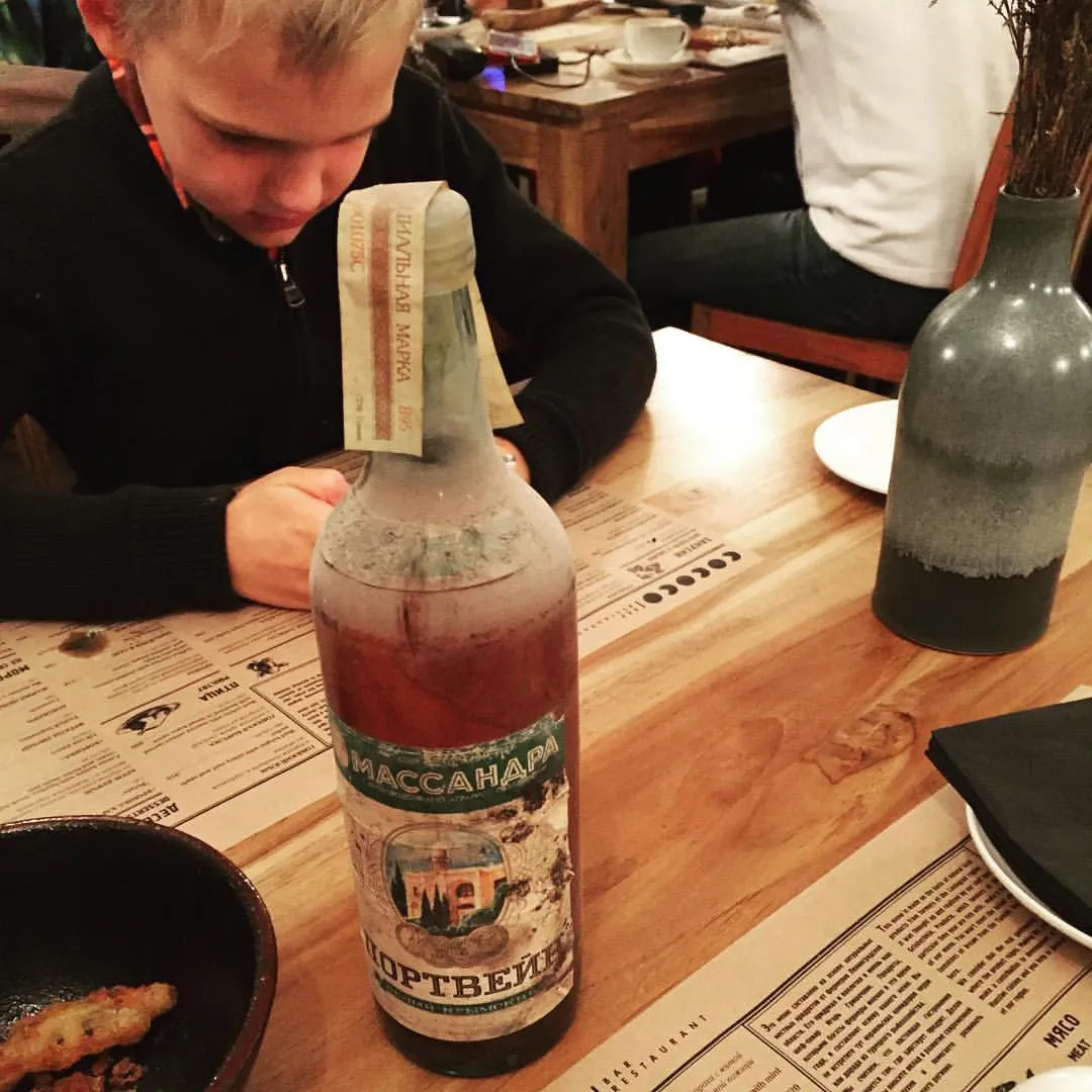 As befits Muscovites in St. Petersburg, we went to eat at CoCoCo. Unexpectedly...