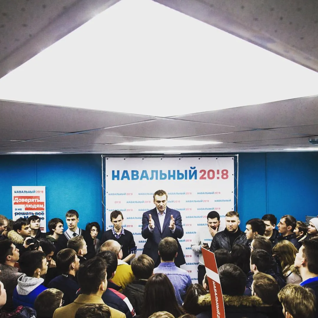 Kazan, thank you! It was wonderful. We successfully opened the campaign headquarters—come by. (Photo by …