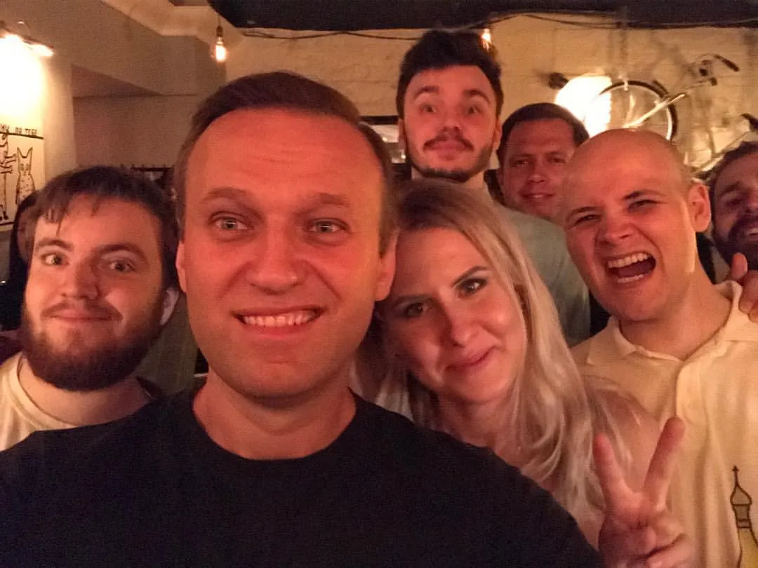 Вечеринка #кактуса в Москве. У нас отличная команда. #navalny_live