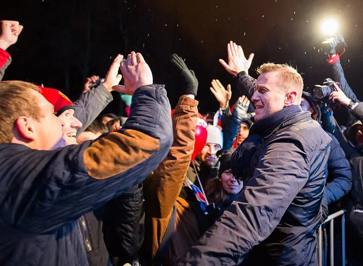 It was 🔥 in the city of Ivanovo despite the below-freezing temperature. Our first rally...