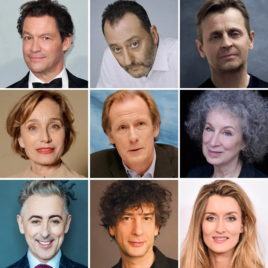 Actors, writers, directors, journalists, and other cultural figures wrote…