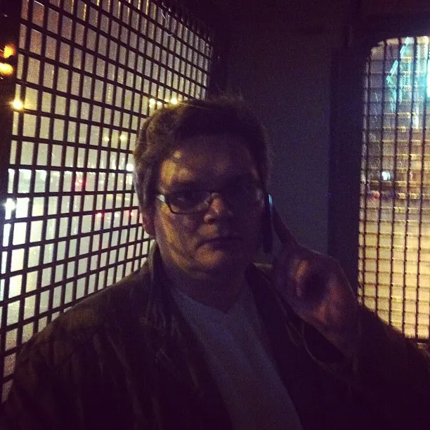 If it weren’t for the police van used to transport detainees, where else would I have had the chance to chat with the wonderful @i_f_davydov?