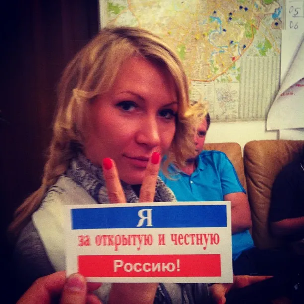 She stands for an open and honest Russia