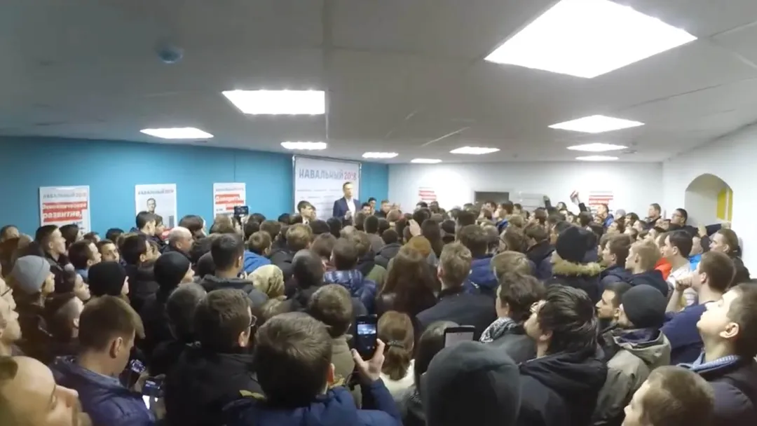 Открытие штаба Навального в Казани 