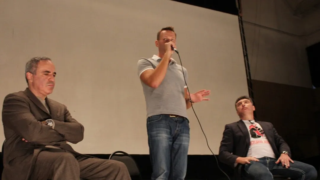 Debate. Alexei Navalny, Boris Nemtsov, and Garry Kasparov