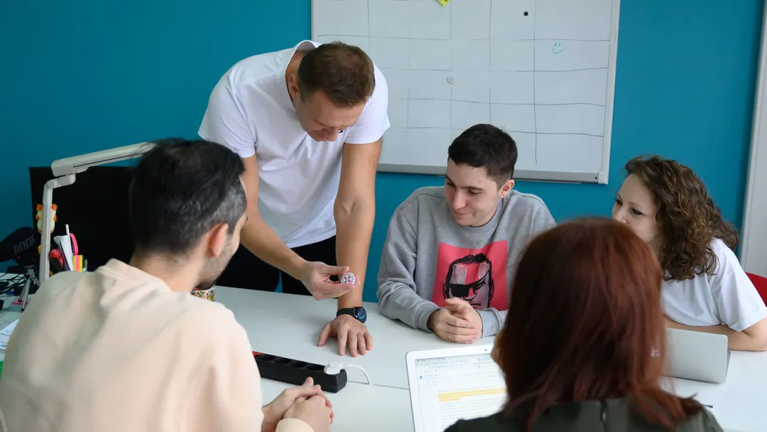 Алексей Навальный в офисе ФБК