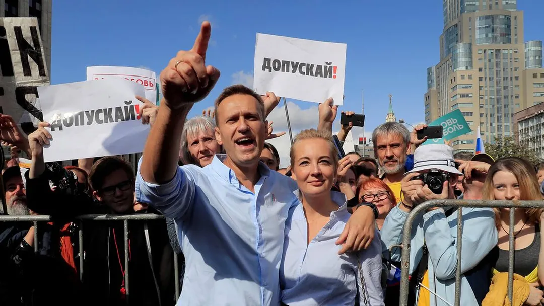 Выступление Алексея Навального на митинге «Допускай!» в Москве