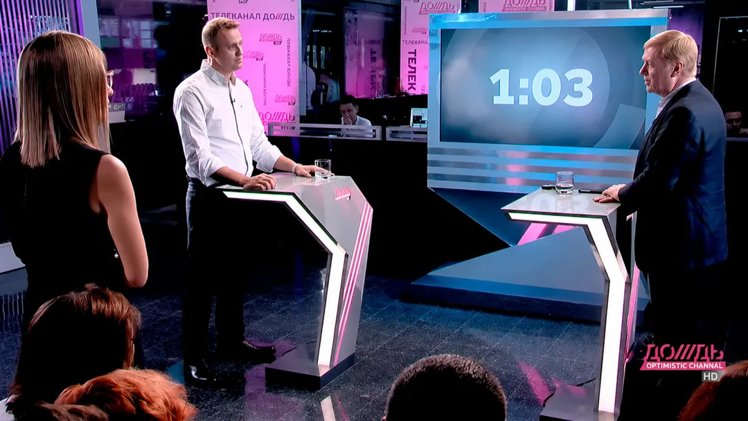 Debate: Alexei Navalny and Anatoly Chubais