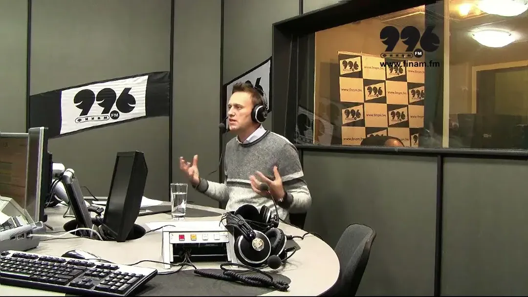 Alexei Navalny on the program “Topical Issues” on Finam FM