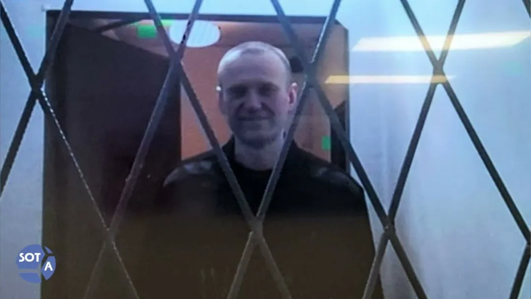 Выступление Алексея Навального в перерыве суда в колонии ИК-3 «Полярный волк»